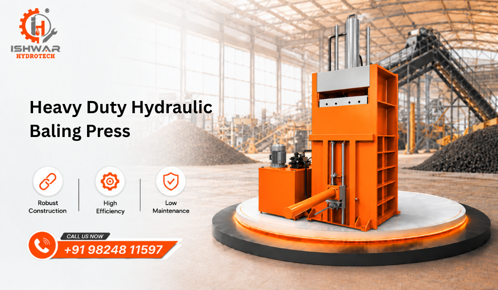 Heavy Duty Hydraulic Baling Press