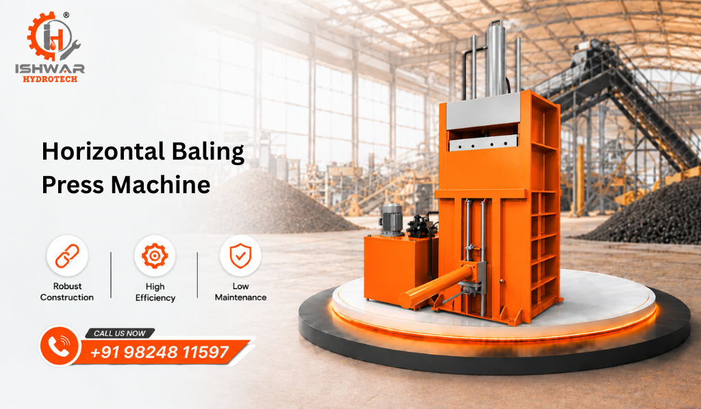 Horizontal Baling Press Machine