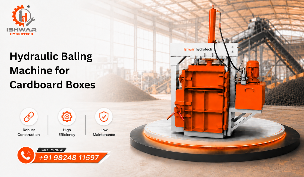 Hydraulic Baling Machine for Cardboard Boxes
