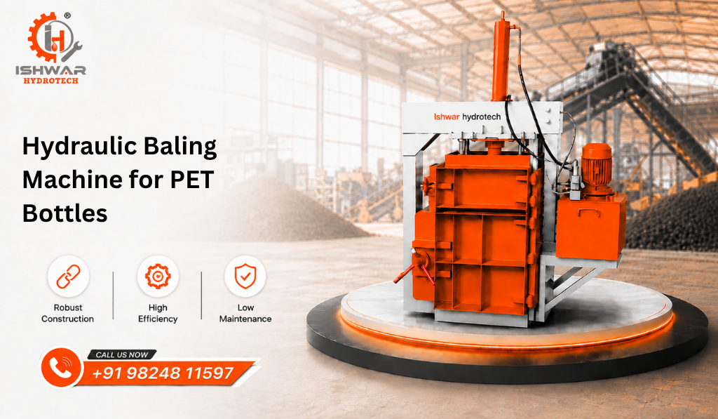Hydraulic Baling Machine for PET Bottles