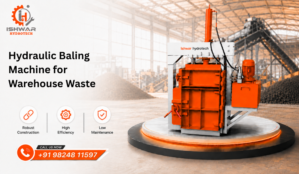 Hydraulic Baling Machine for Warehouse Waste