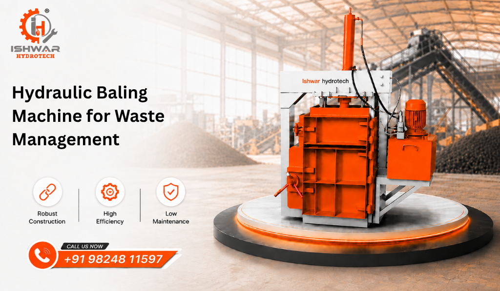 Hydraulic Baling Machine for Waste Management
