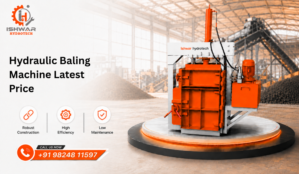 Hydraulic Baling Machine Latest Price