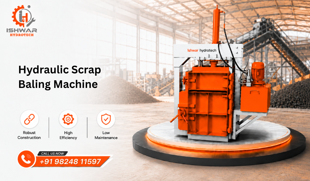 Hydraulic Scrap Baling Machine