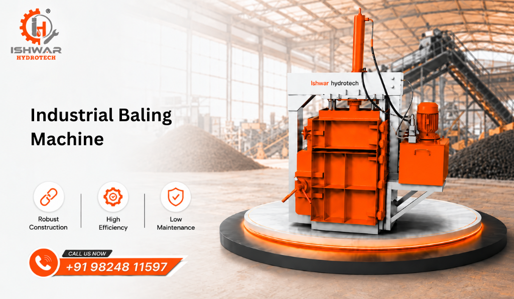 Industrial Baling Machine