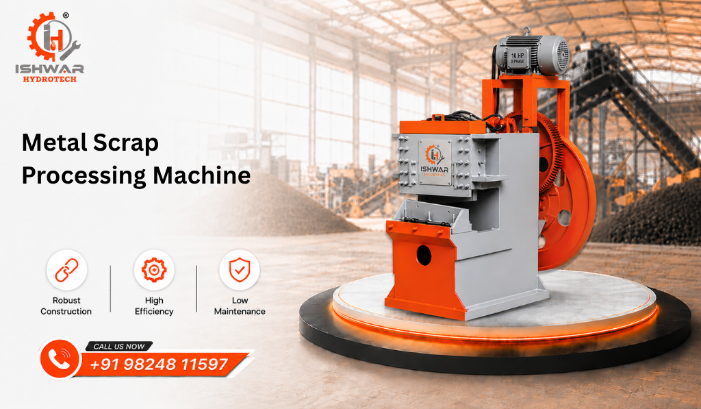 Metal Scrap Processing Machine