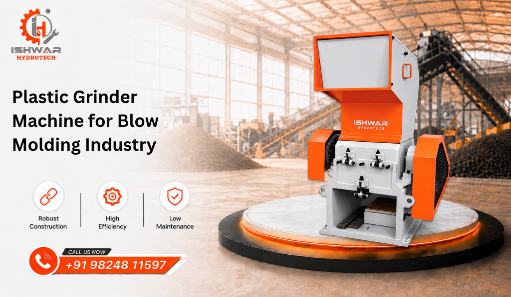 Plastic Grinder Machine for Blow Molding Industry