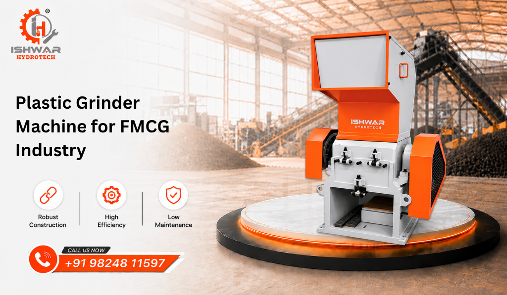 Plastic Grinder Machine for FMCG Industry