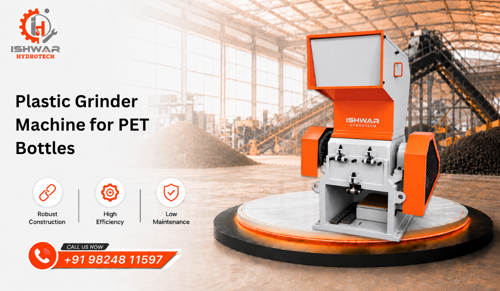 Plastic Grinder Machine for PET Bottles