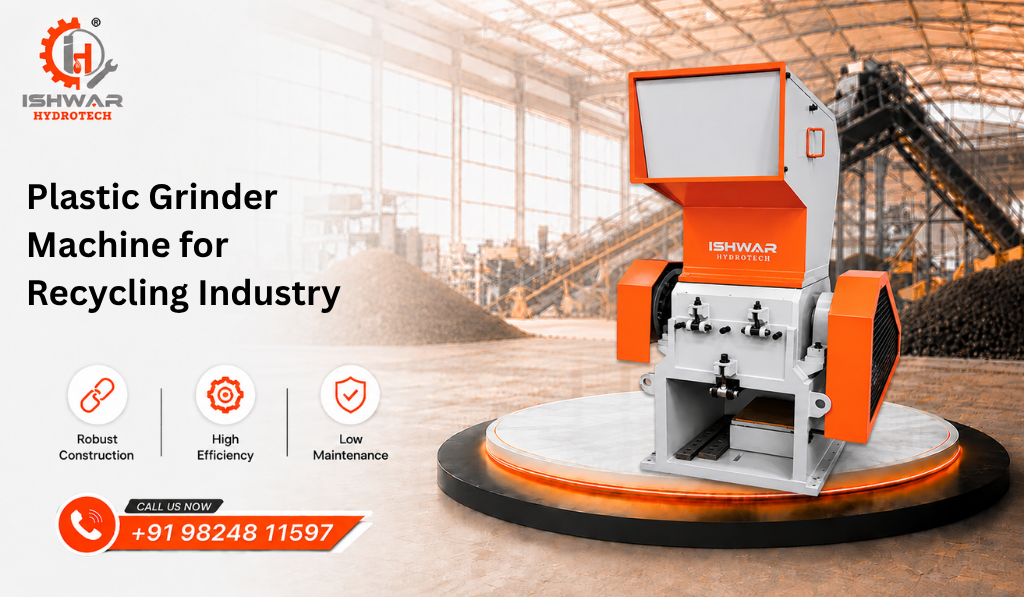 Plastic Grinder Machine for Recycling Industry