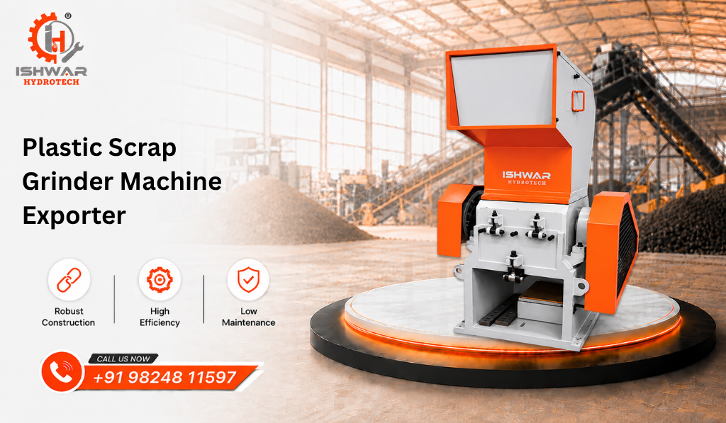 Plastic Scrap Grinder Machine Exporter