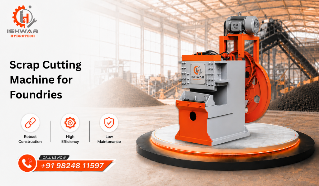 Scrap Cutting Machine for Foundries