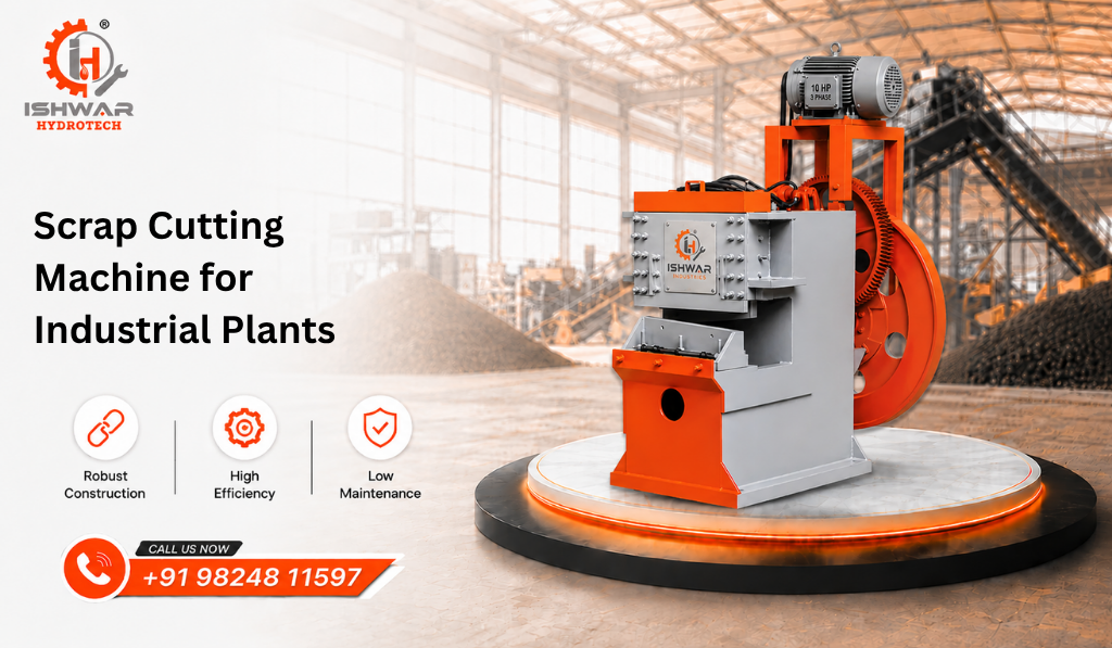 Scrap Cutting Machine for Industrial Plants
