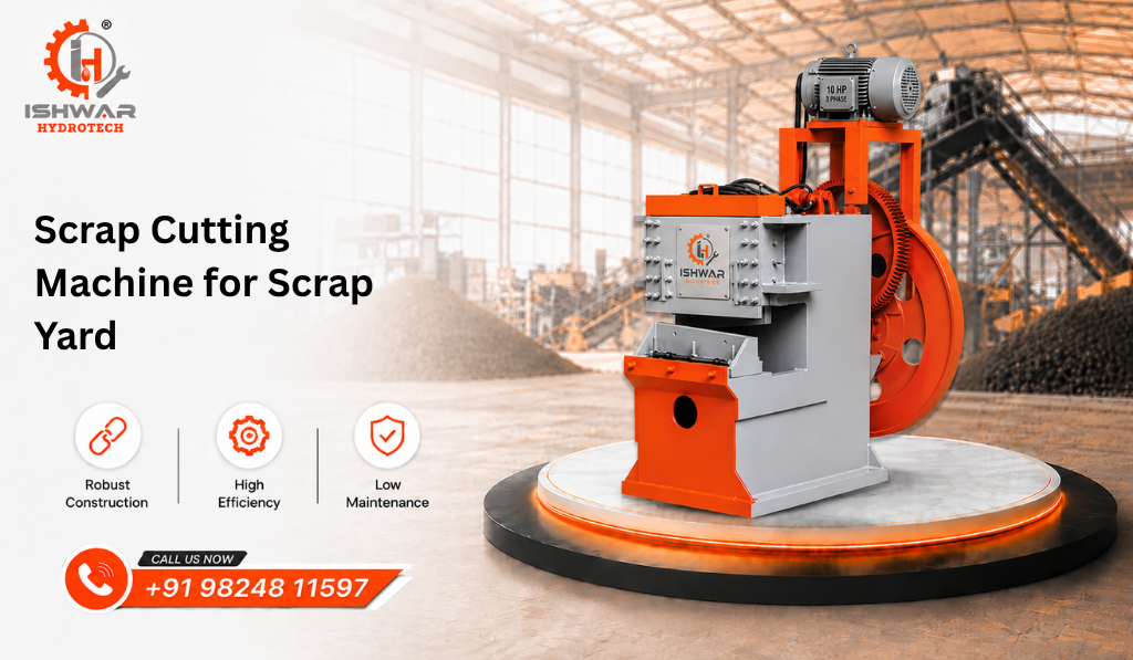Scrap Cutting Machine for Scrap Yard