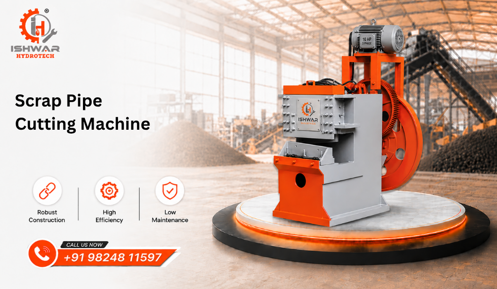 Scrap Pipe Cutting Machine